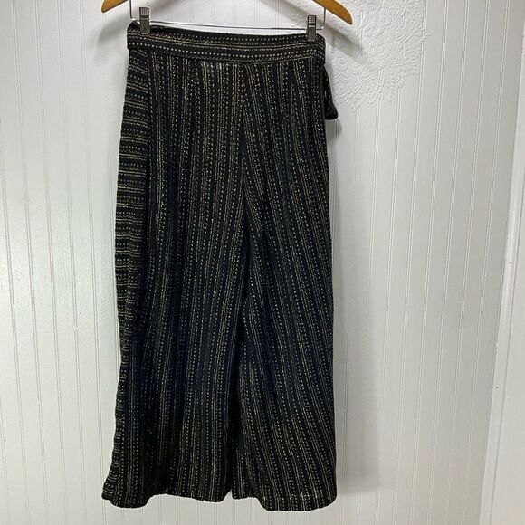 ANTHROPOLOGIE EVA FRANCO Wide Leg Wrap Pants - Picture 4 of 7